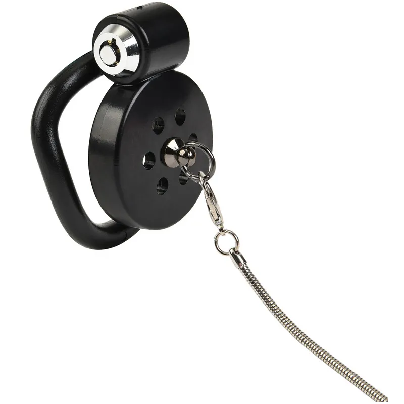 CockLock Cage avec laisse Leashidy 2.5 x 3.8 cm Noire